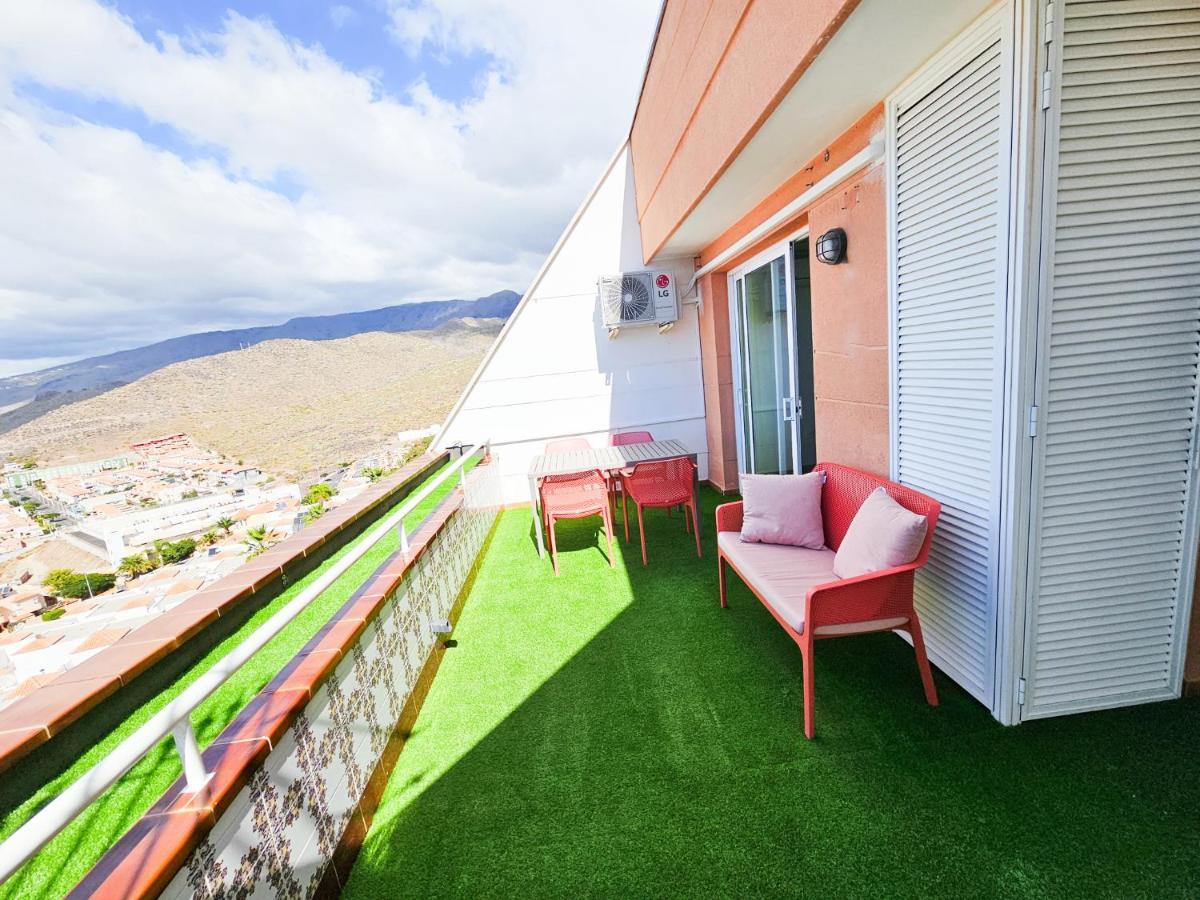 Luxury Sunset 408 Heated Pool With Air Condition And Sea Views Costa Adeje  Buitenkant foto
