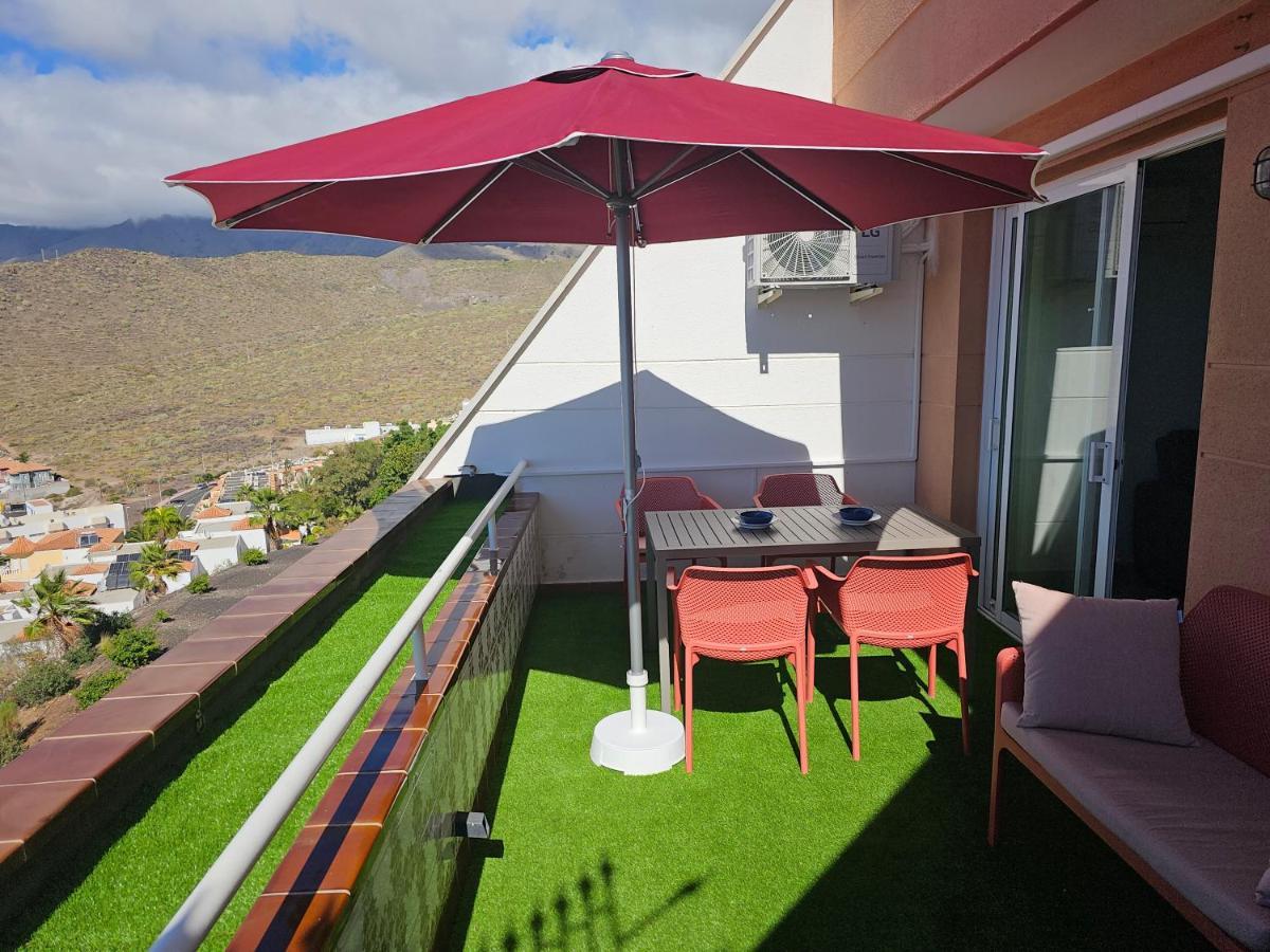 Luxury Sunset 408 Heated Pool With Air Condition And Sea Views Costa Adeje  Buitenkant foto